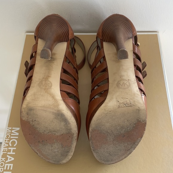 Michael Kors Sandra Platform Strappy Heels - Picture 5 of 6